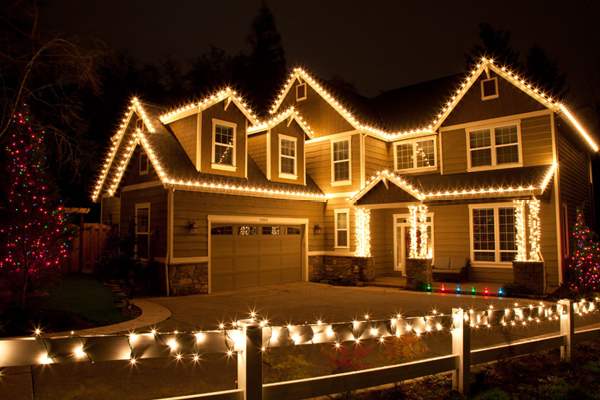 Christmas Light Installation in Short Pump example 1