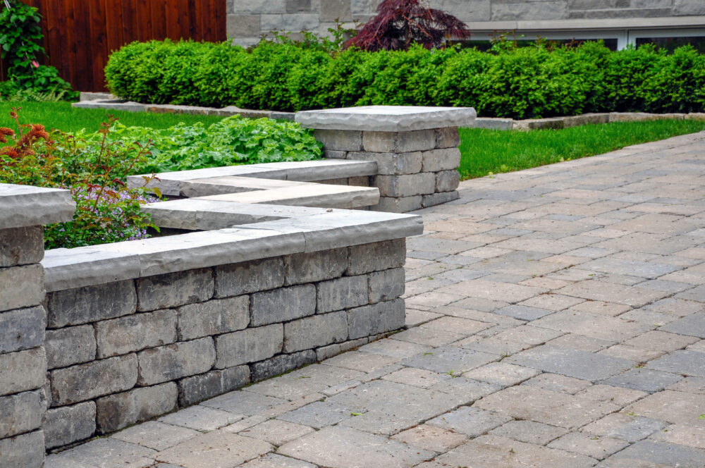 Hardscaping in Midlothian example 5