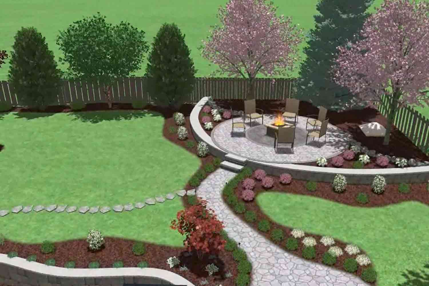 Landscape Design in Innsbrook example 1