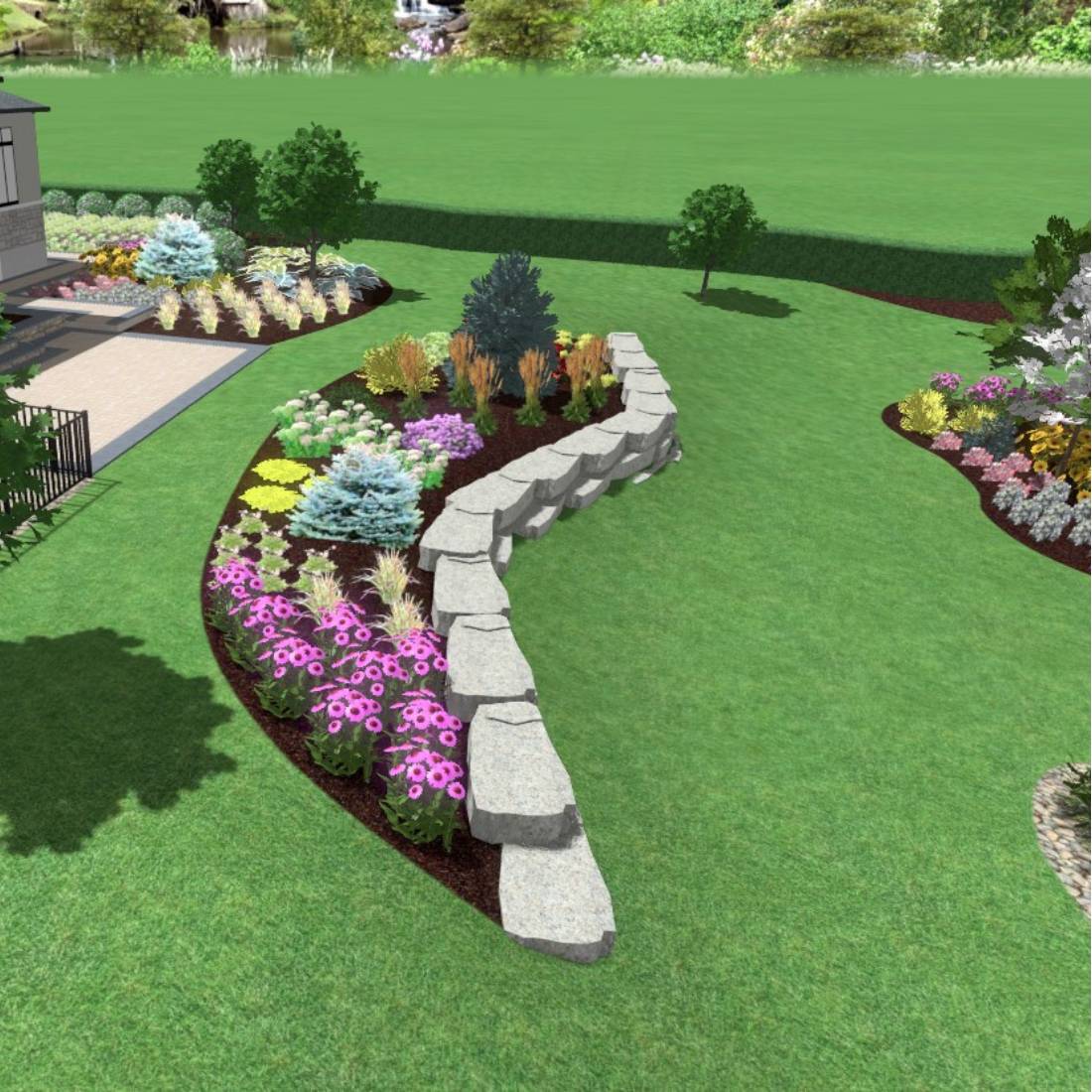 Landscape Design in Innsbrook example 2