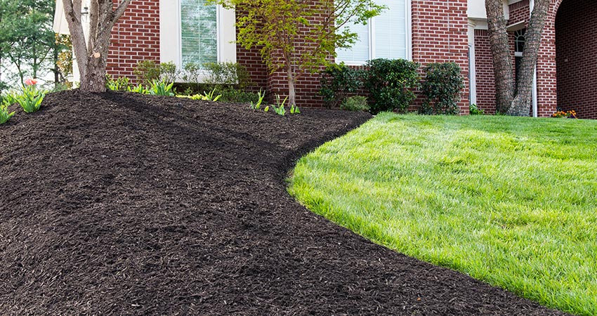Mulch Installation in Hanover example 2