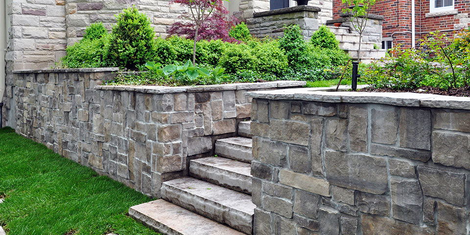 Retaining Wall Installation in Hanover example 1